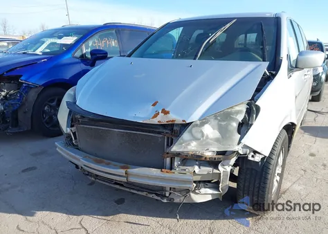 2010 Honda Odyssey Ex z USA, uszkodzony, nr VIN 5FNRL3H40AB057583